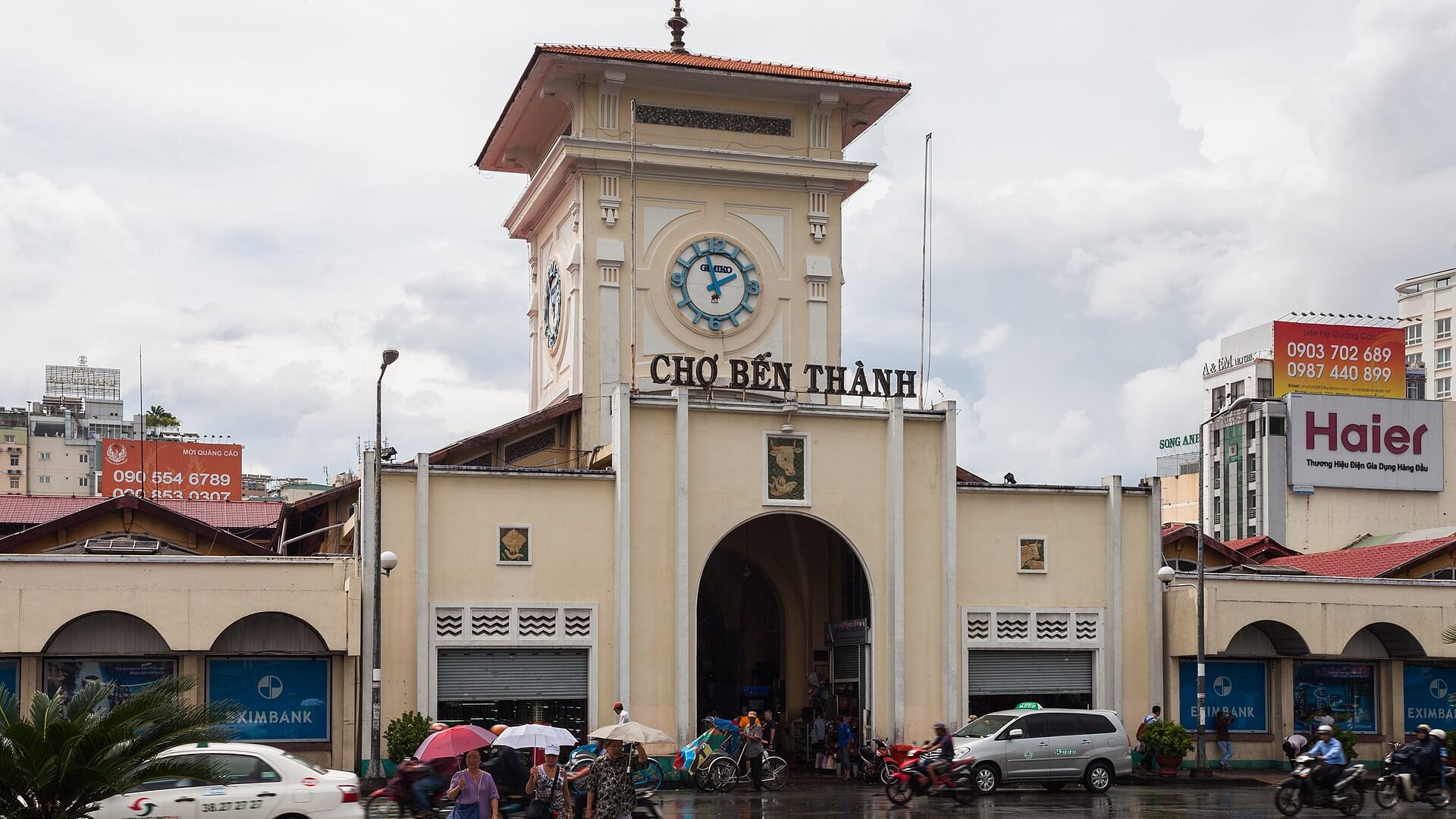 Ben Thanh Market in central Ho Chi Minh City
